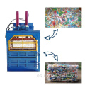 Baler de papel de desperdicio de máquina de empacador de plástico de plástico automático horizontal